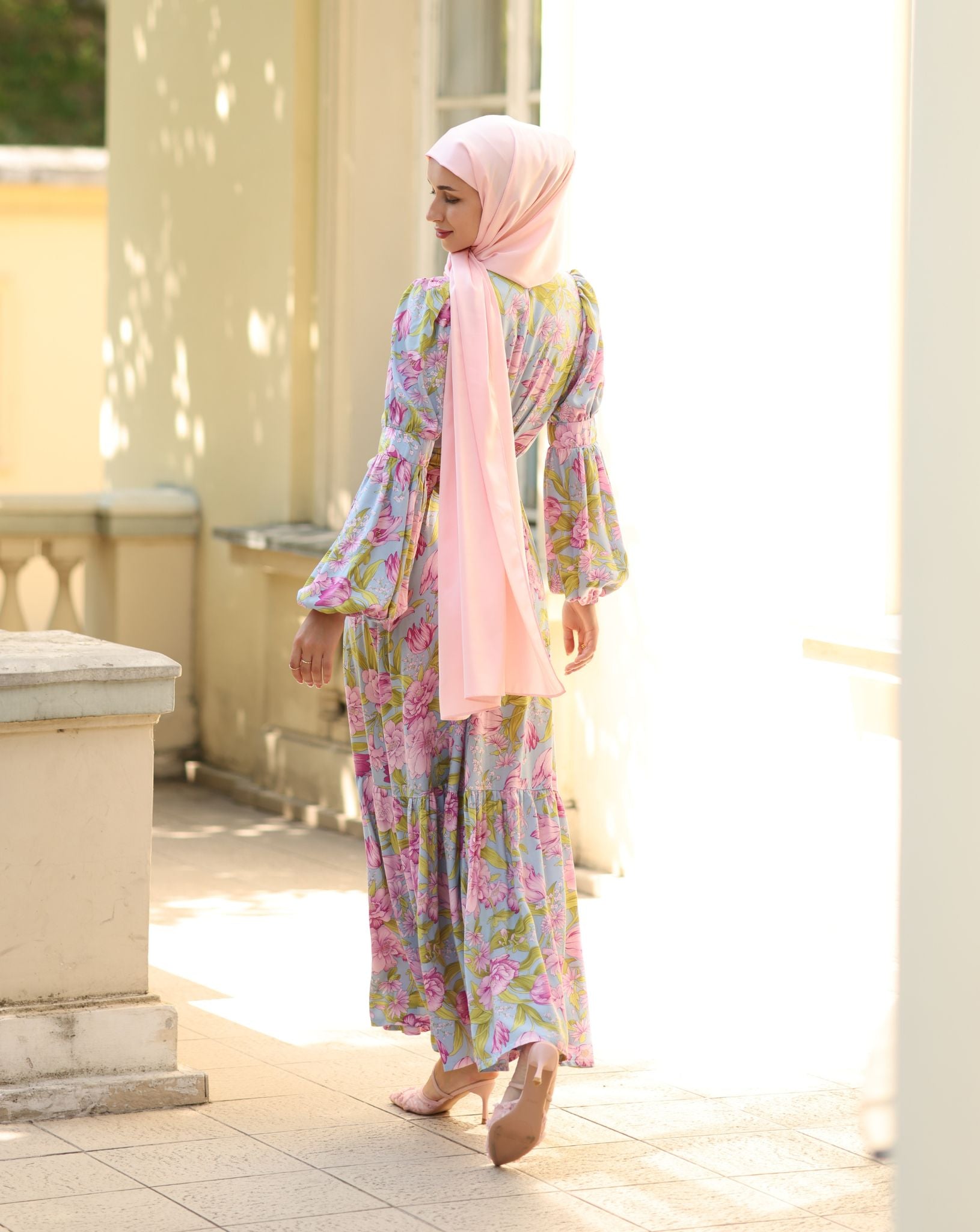 Florina Cotton Maxi Dress