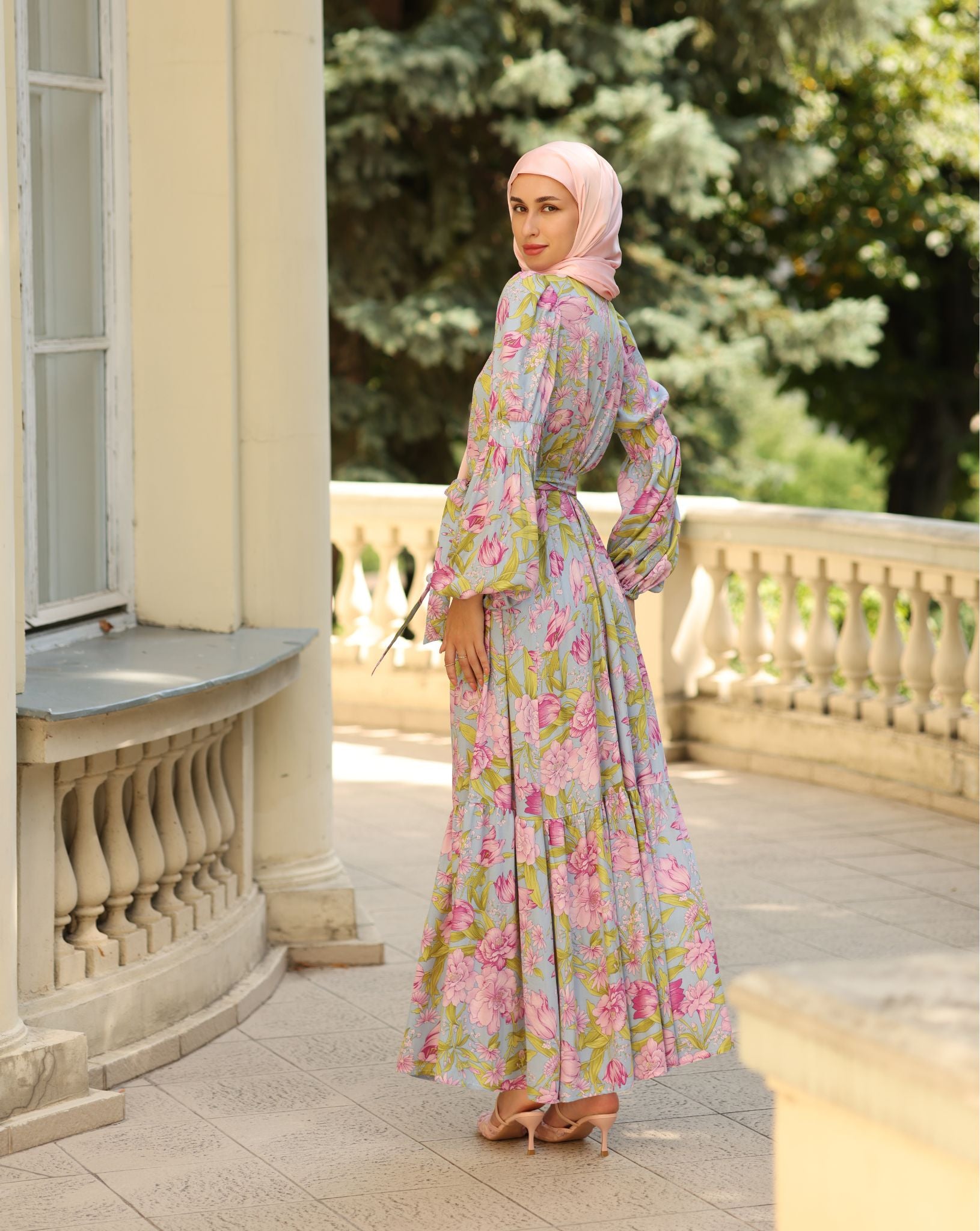 Florina Cotton Maxi Dress