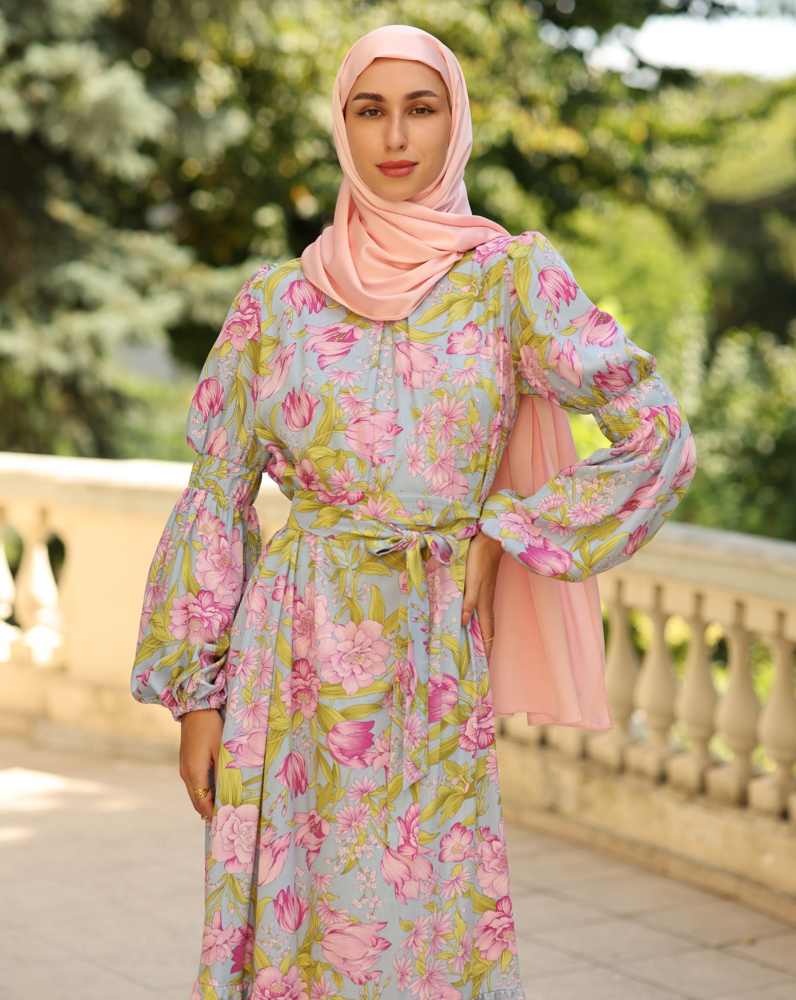 Florina Cotton Maxi Dress