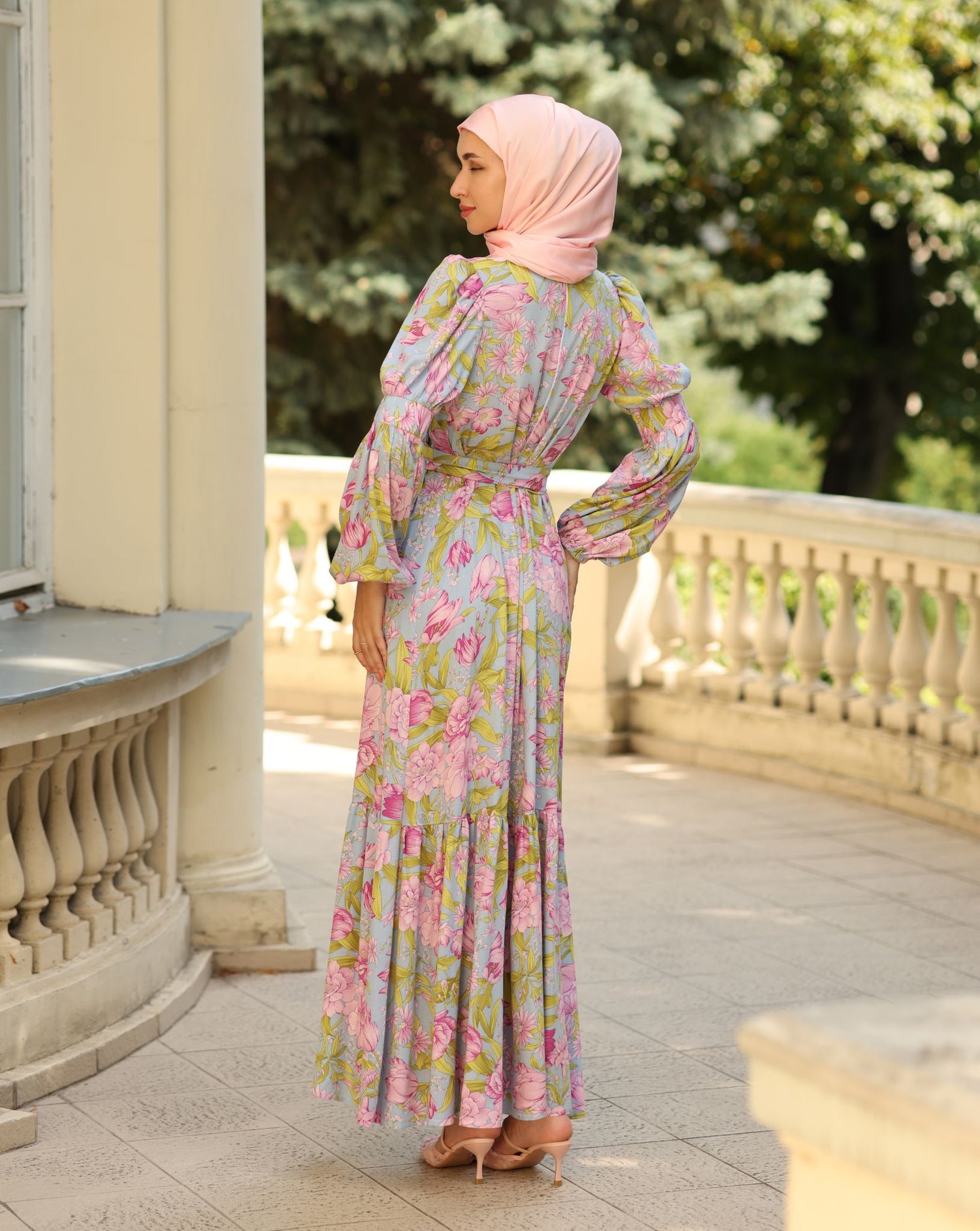 Florina Cotton Maxi Dress