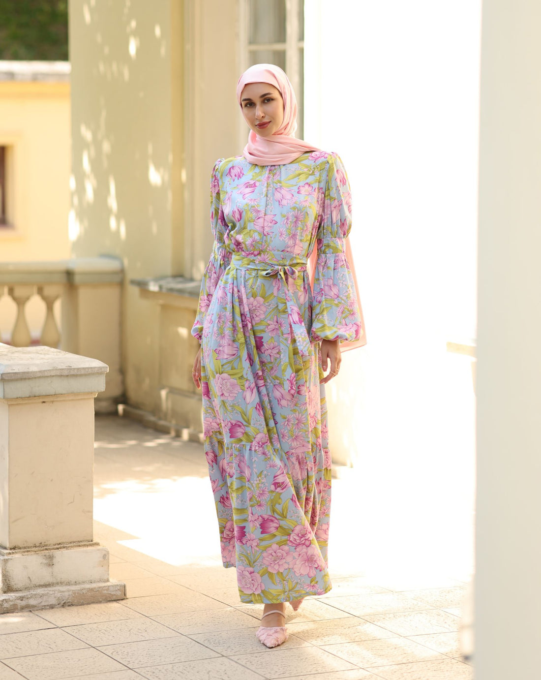 Florina Cotton Maxi Dress