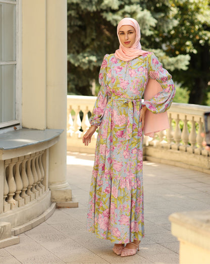 Florina Cotton Maxi Dress